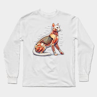 cat anatomy Long Sleeve T-Shirt